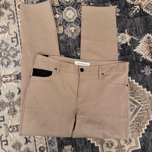Calvin Klein Pants - Calvin Klein Women’s Beige Pants Size 12 NWT